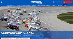 Desktop Screenshot of chicagolandspeedway.com